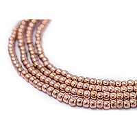TheBeadChest Copper Seed Beads (3mm)