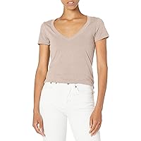 Clementine Apparel Women’s Casual T Shirt Comfy Short Sleeve Pull Over Basic V Neck Top Tee (6640)