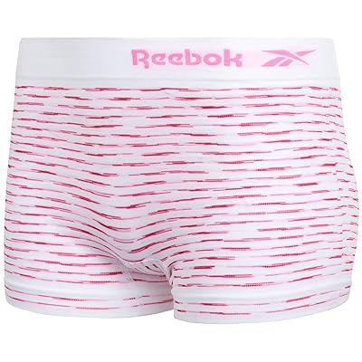 Reebok Women's Underwear - Seamless Boyshort Panties (4 Pack