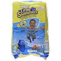 Huggies Little Swimmers Disposable Swim Diapers, X-Small (7lb-18lb.), 12-Count