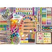 Ravensburger The Artist’s Palette 500 Piece Large Format Jigsaw Puzzle for Adults - 17535 - Every Piece is Unique, Softclick Technology Means Pieces Fit Together Perfectly, 27 x 20 inches