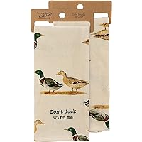 Primitives by Kathy Don't Duck with Me Decorative Kitchen Towel Small