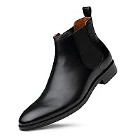 Mens Boots. Chelsea Boot. Jayden Dress Boots for Men. Comfortable Leather Boots.