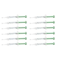 35% Gel Syringes Teeth Whitening - Refill Kit (6 Pack / 12 Syringes), made by Ultradent, Carbamide Peroxide in Mint Flavor. Tooth Whitening 5197-12