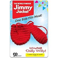 The Jimmy Jacket Knit Willy Warmer - Funny Gifts for Men Gag Gift for Men - Naughty Gifts - Silly Stocking Stuffer for Men