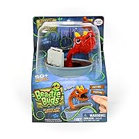Skyrocket Beastie Buds Interactive Electronic Toy for Boys and Girls, Snap Dragon Dancing, Slug Chomping Plant with Attitude