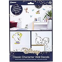 Paladone Disney Classic Character Wall Decals - 23 Designs - Adjustable - Officially Licensed Merchandise