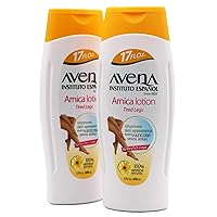 Avena Instituto Español Arnica Lotion Tired Legs, Improves Skin Appearance, Even Varicose Veins Areas, Refreshes Legs, 2-Pack of 17 FL Oz each, 2 Bottles