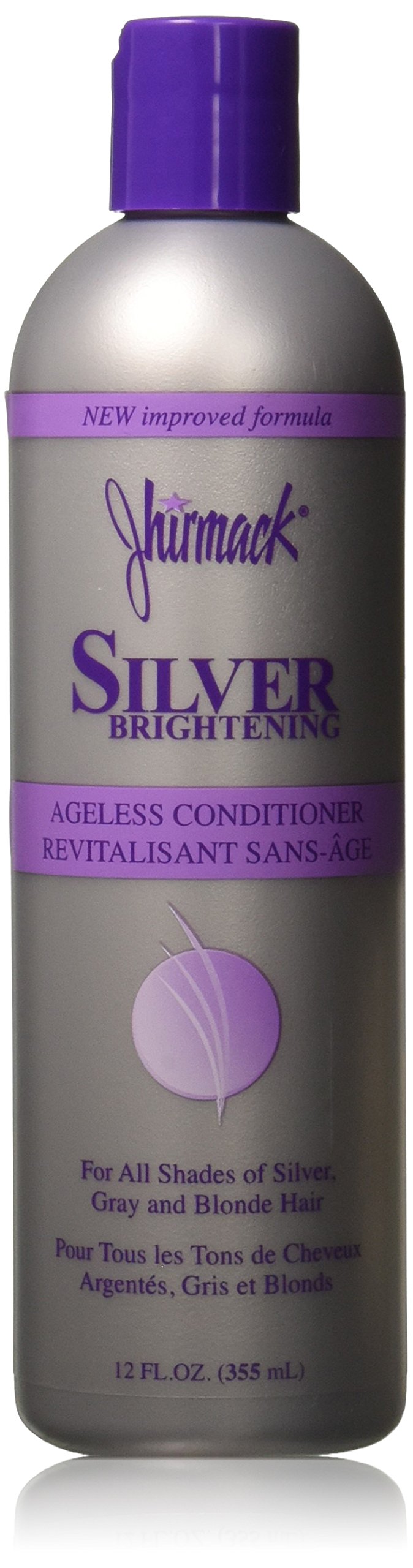 Hask Jhirmack Conditioner Silver Plus Ageless, 12 Ounce