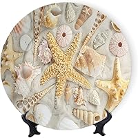 Shell Decorative Plates for Table, 8