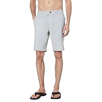 O'NEILL Men's 20 Inch Twill Printed Hybrid Shorts - Water Resistant Mens Shorts with Quick Dry Stretch Fabric and Pockets
