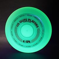Wham-O Glow Guts Pro Model 15, Single Glow-in-The-Dark Flying Disc for Guts Game