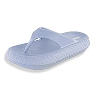 CUSHIONAIRE Women's Fling recovery cloud pool slides sandal with +Comfort
