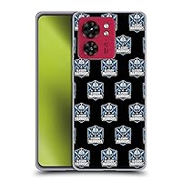 Head Case Designs Officially Licensed Glasgow Warriors Patterns Logo 2 Soft Gel Case Compatible with Motorola Moto Edge 40