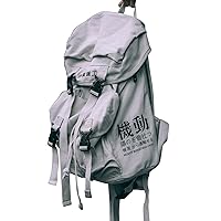 MFCT Men's Techwear Backpack Japanese Bag (Beige)