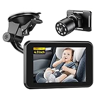 Itomoro Baby Car Camera, 4.3