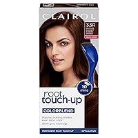 Root Touch-Up by Nice'n Easy Permanent Hair Dye, 3.5R Darkest Auburn Hair Color, Pack of 1