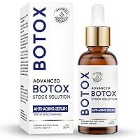 Botox Face Serum, Botox in A Bottle with Vitamin C & E, Botox Stock Solution Facial Serum, Anti Aging & Instant Face Tightening, Boost Skin Collagen, Reduce Wrinkles & Plump Skin