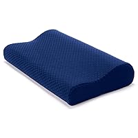 Contour Pillow - Cervical Pillow and Neck Pillow for Sleeping - Memory Foam Neck Pillow