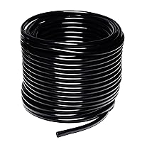 CARPATHEN 5/16 Drip Irrigation Tubing - 200 ft Black Mainline - (.42