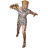 Morphsuits Jaguar Kids Costume, Girls Animal Costume, Lightweight Polyester, Small, Medium, Large, Halloween