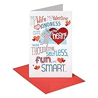 American Greetings Valentines Day Card for Wife (Warms My Heart)