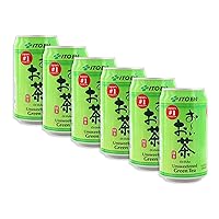 Ito En Oi Ocha Unsweetened Green Tea 340mL, 6 Pack