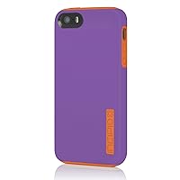 Incipio DualPro Case for iPhone 5S - Retail Packaging - Purple/Orange