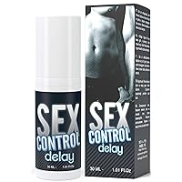 Sex Control Delay Cream Refreshing Cooling Effect Nourishing Premature Ejaculation Peppermint Crema Sexuales Retardante para Hombre 1 fl oz 30ml