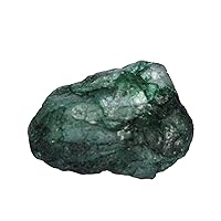 GEMHUB Raw Emerald Stone 13.50 Carat Green Emerald Gem Stone, Rough Emerald Gemstone, Raw Loose Stone
