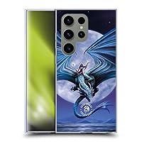 Head Case Designs Officially Licensed Anne Stokes Moonstone Dragons 3 Soft Gel Case Compatible with Samsung Galaxy S24 Ultra 5G