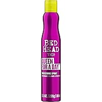 Bed Head by TIGI Texture Spray for Hair, Queen For A Day Volume Spray, Hair Thickening Spray for Fine Hair, 10.5 oz
