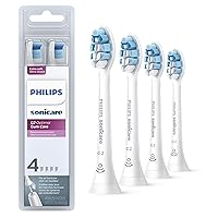 Optimal Gum Care Replacement Toothbrush Heads, HX9034/65, BrushSync™ Technology, White 4-pk
