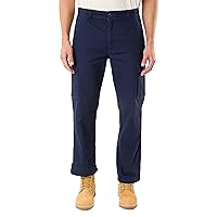 Smith's Workwear Big Men's Stretch Fleece-Lined Canvas Cargo Pant