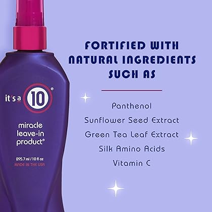 It's a 10 Haircare Miracle Leave-In product, 10 fl. oz.