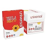 UNV11289 8.5 in. x 11 in. 20-lb. Copy Paper Convenience Carton - White (500/Ream, 5 Reams/Carton)