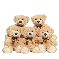 Teddy Bears Bulk 5 Packs Teddy Bear Stuffed Animals Plush Toys Gift for Kid Girlfriend,13.5 Inches Stuffed Bears for Christmas Valentine’s Day Birthday Wedding Party