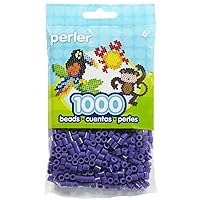 Perler Beads Fuse Beads for Crafts, 1000pcs, Purple