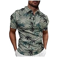 Men's Polo Shirts,Short Sleeve Golf Sport Shirt Loose Plus Size Casual Summer Top Trendy Outdoor Blouse Tees