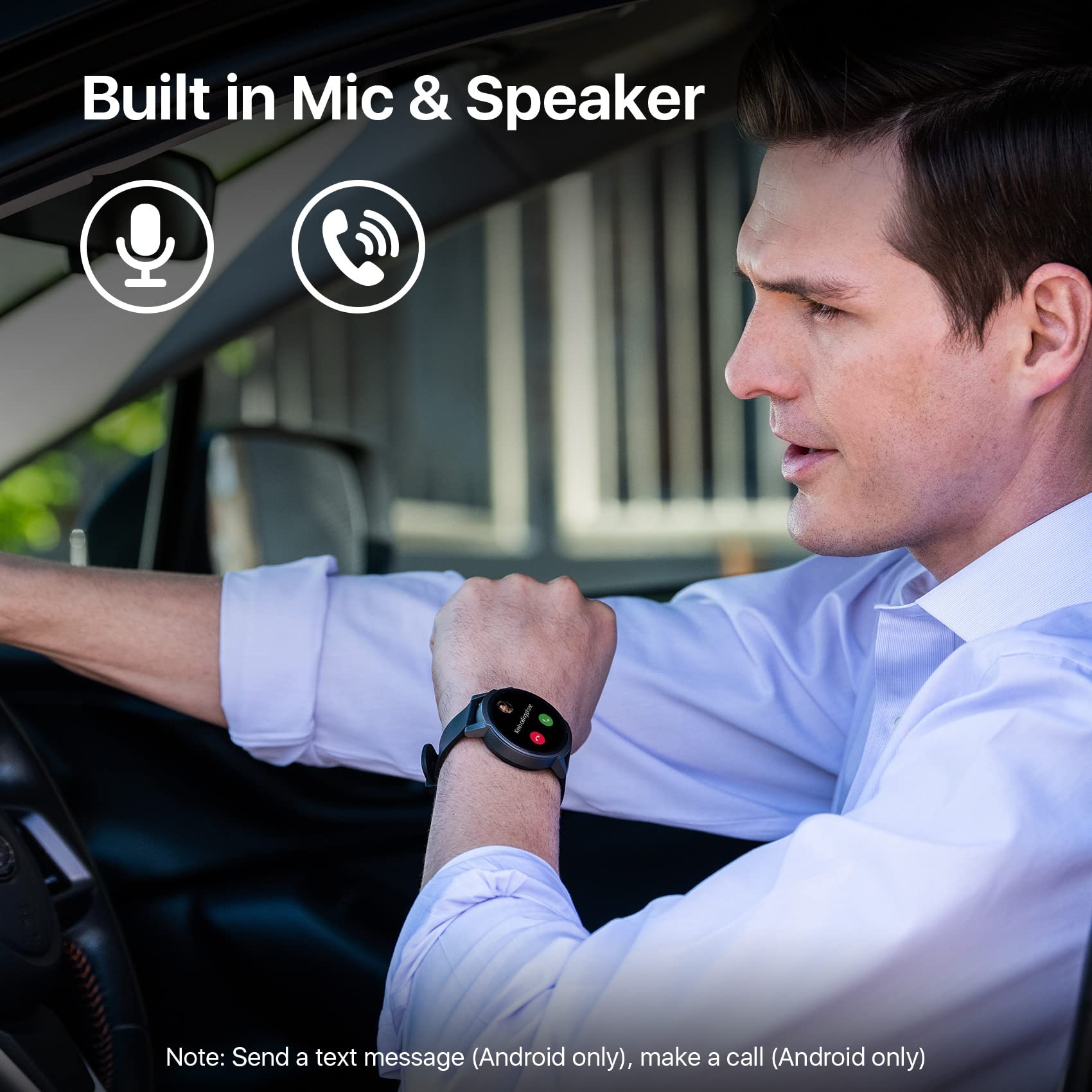 Ticwatch E3 Smart Watch Wear OS by Google for Men Women Plus 20mm Width Brown Leather Replacement Watchband, Qualcomm SDW4100 Platform Health Monitor Fitness Tracker GPS NFC Mic Speaker IP68 Waterproo
