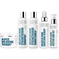 BoldPlex Complete Collection for Dry, Damaged Hair - Bundle Includes Bond Restore Treatment, Shampoo & Conditioner, Hair Serum, and Hair Oil - Repair, Condition, Hydrate, and Protect all Hair Types