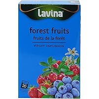 Lavina Forest Fruits Herbal Infusion 20s Enveloped Bags (2g x 20)