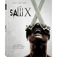 Saw X Bluray + DVD + Digital Saw X Bluray + DVD + Digital Blu-ray DVD 4K