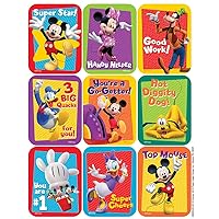 Eureka Mickey Mouse Clubhouse Motivational Giant Stickers, Pack of 36