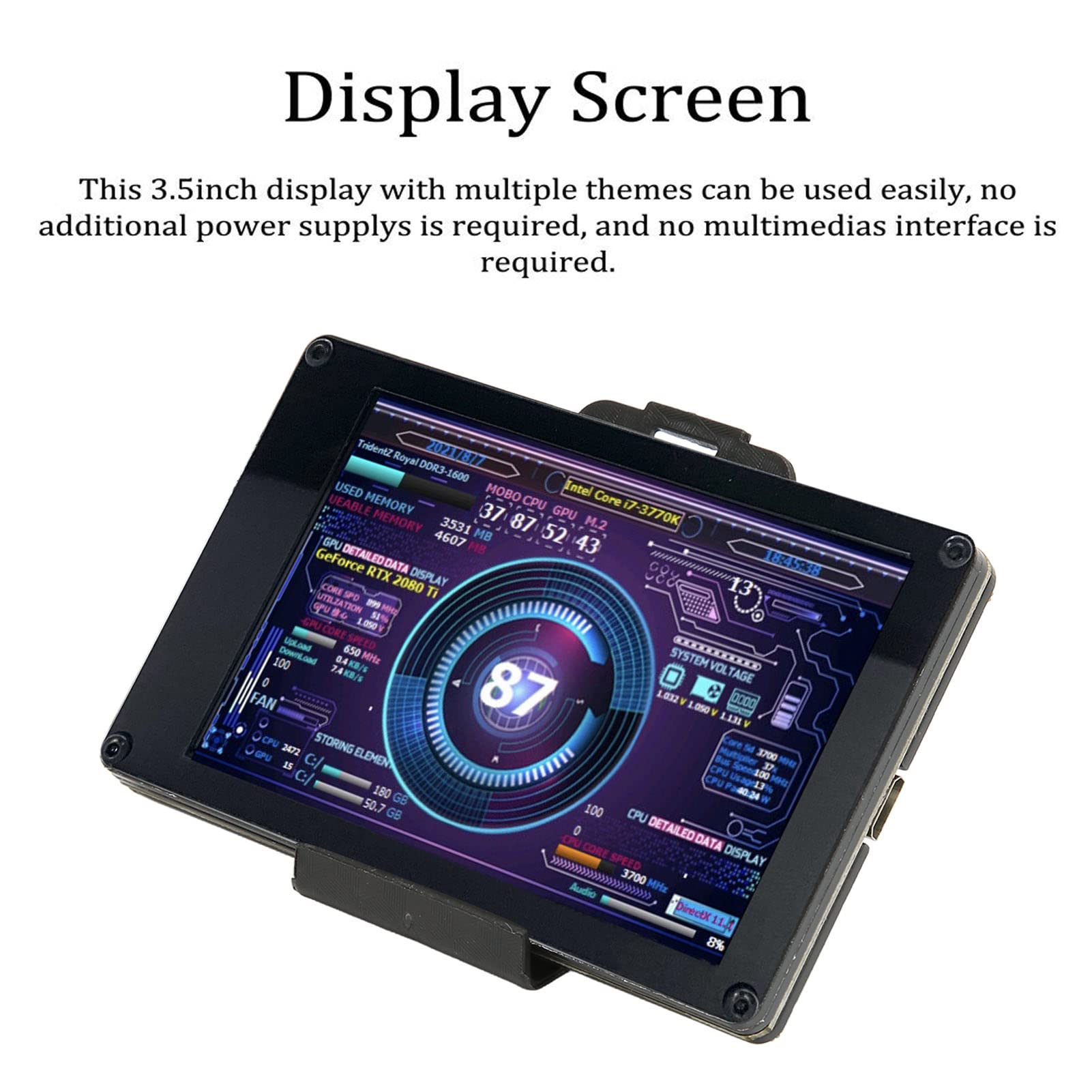Mua ASHATA Inch IPS USB Mini Screen PC Sensor Panel Display With Visual Theme Editor