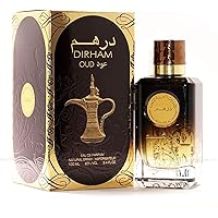 Ard Al Zaafaran Dirham Oud Eau De Parfum Spray, 3.4 Ounce (Unisex)