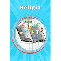 Religia: Zeszyt do Religii + Mały Katechizm, 120 stron w kratkę, Zeszyt szkolny, Zeszyt w kratkę (Polish Edition)