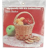 Commonwealth Basket Burgundy Hill Basket Kit, Apple Basket 6