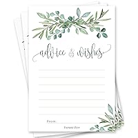 Papery Pop Advice and Wishes - 50 Cards - Eucalyptus
