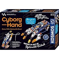 Kosmos 620844 Cyborg Hand Experiment Box, Hydraulic Controlled Robot, Adjustable, Also Suitable for Left-Handed People